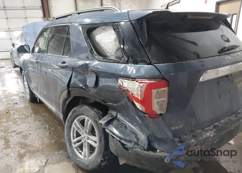 2021 Ford Explorer Xlt из США, поврежденный, VIN 1FMSK8DH6MGB30763